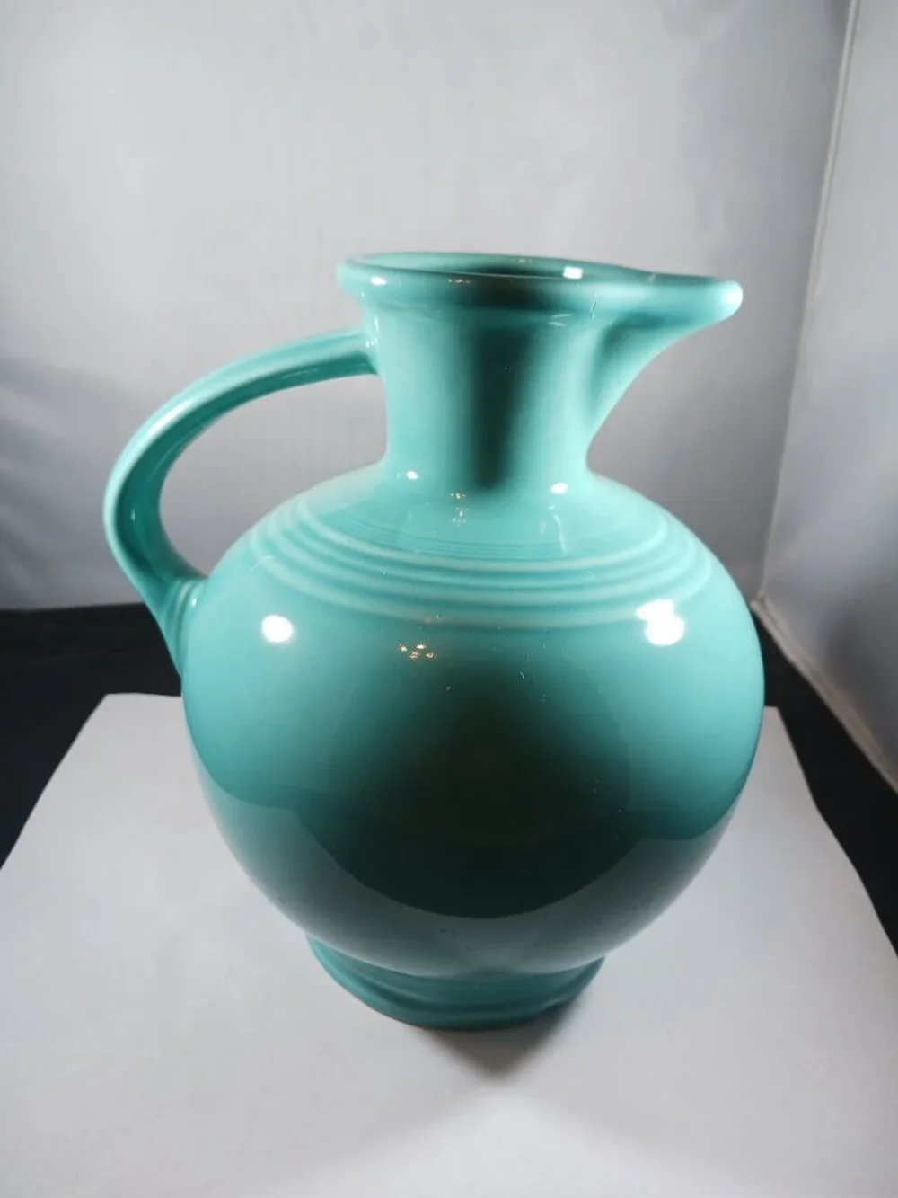 Vintage Fiesta Ware Blue Large Carafe
